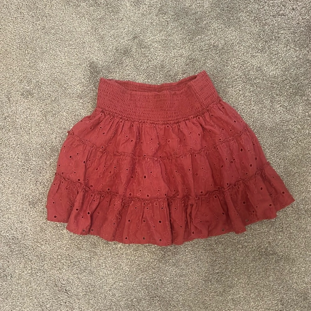 Aerie Ruffled Skirt